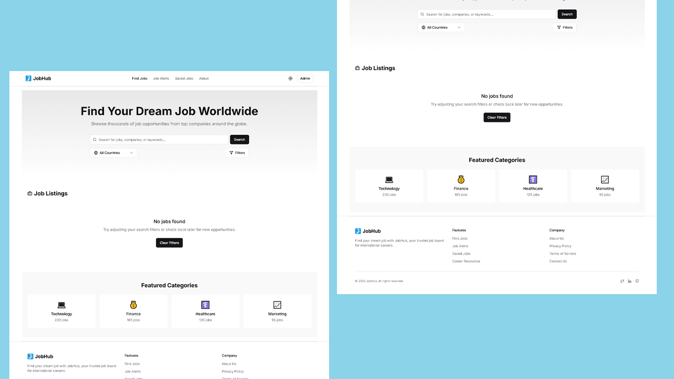 Job Hub Website